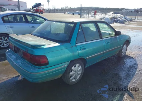 1995 Mercury Tracer Trio from USA, damaged, VIN 3MASM10J5SR617487